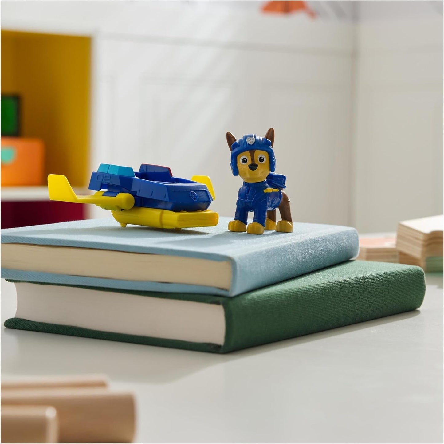 Hračka PAW PATROL Chase Action Pup Mini záchranné letadlo se skládacími křídly Hračka pro děti 3 roky staré akční figurky Naty Shop