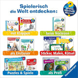 Dětské puzzle Ravensburger 13411 - Mořská stvoření na korálovém útesu - Proč? Proč? Proč? Puzzle 150 dílků XXL + vědomostní plakát, pro děti od 7 let Puzzle Naty Shop