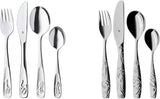 WMF Animals sada nerezových příborů pro děti, 4 kusy, leštěná Cromargan Kitchen Naty Shop