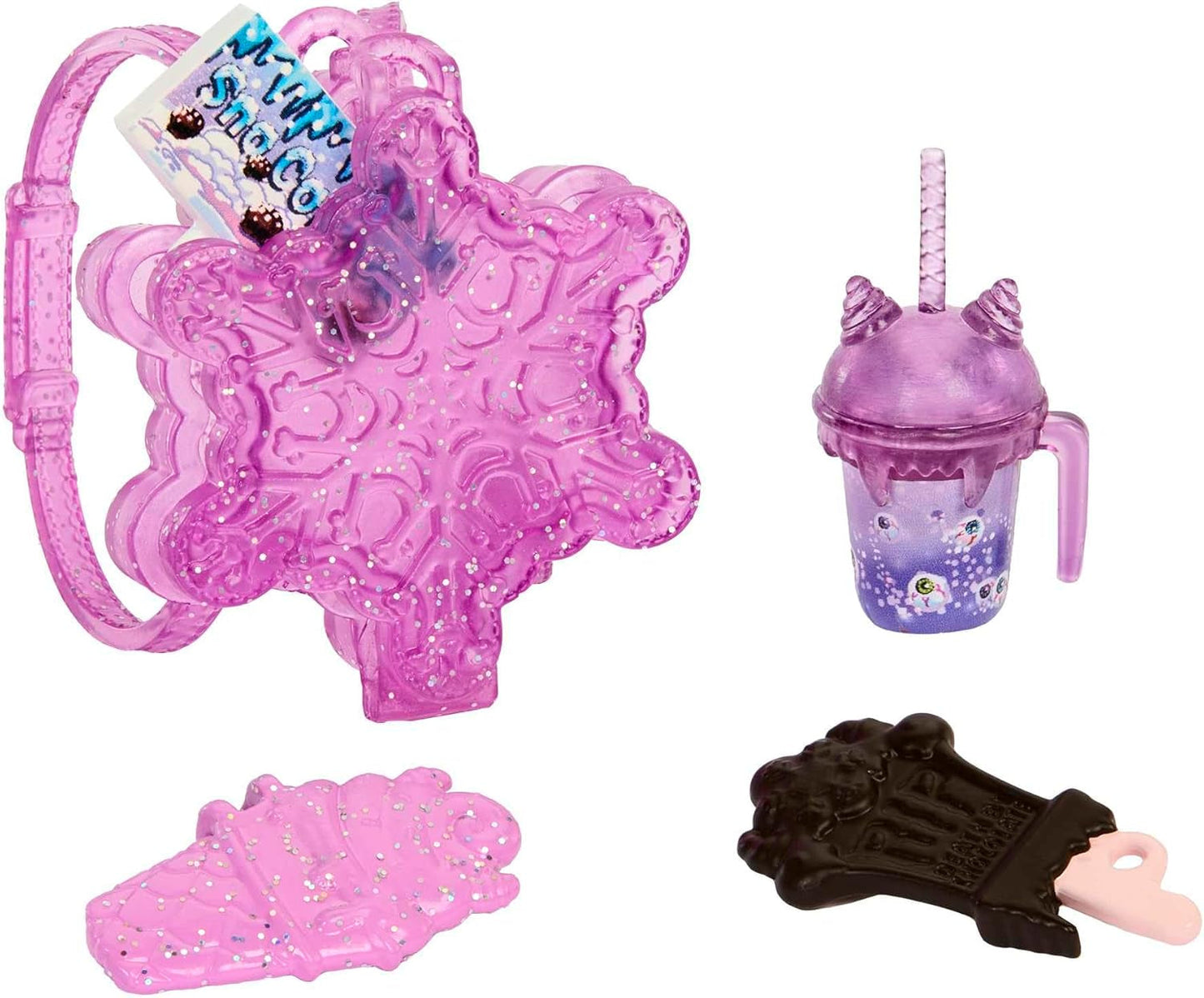 Monster High Abbey Bominable Yeti s mamutím mazlíčkem a příslušenstvím – strašidelný vzhled sněhových vloček pro děti 4+, HNF64 Naty Shop Dolls
