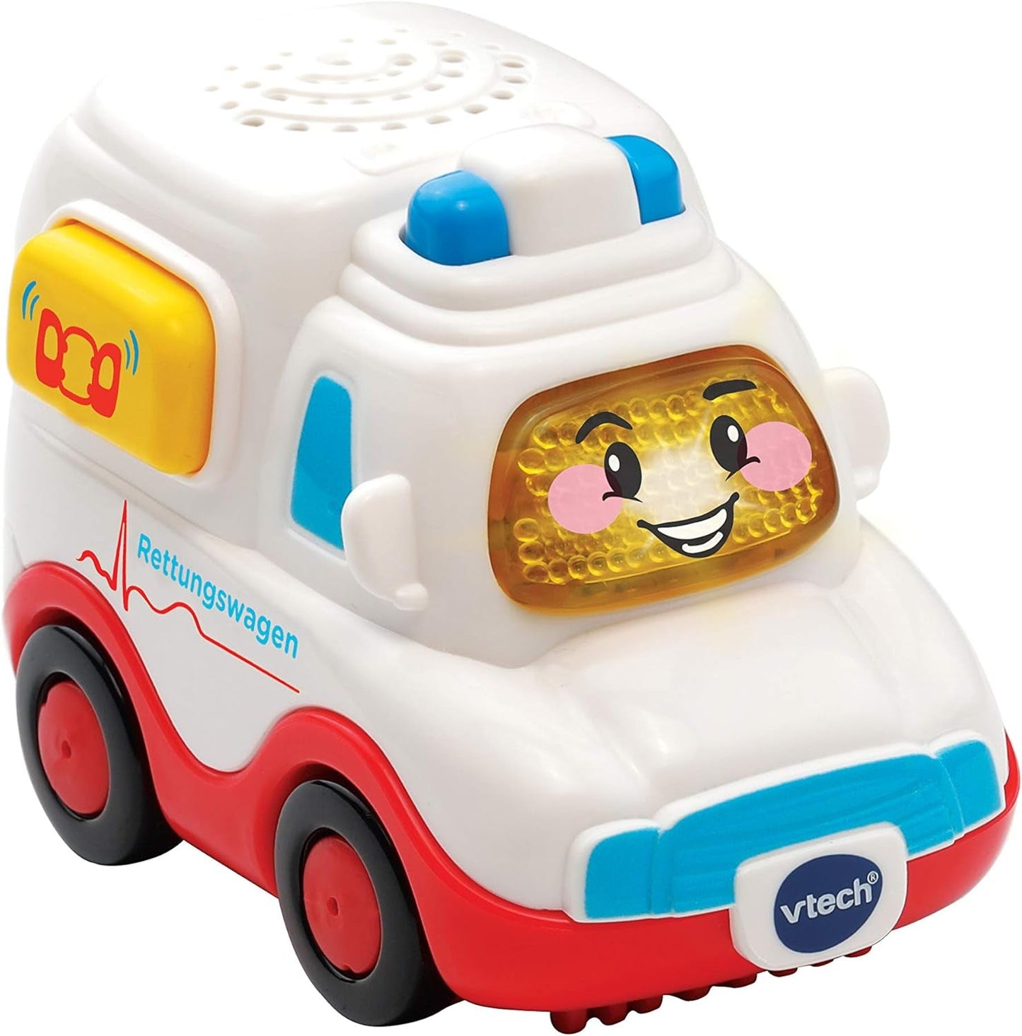 Vtech TUT TUT Baby Flitzer - Ambulance - Autíčko s hudbou, světelným tlačítkem, zajímavými větami a zvuky - Pro děti ve věku 1-5 let, 8,8 x 5,5 x 7 cm Bebe Toys Naty Shop Výchozí název