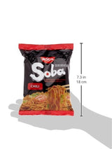 Smažené pšeničné nudle Nissin s příchutí chilli, 111g