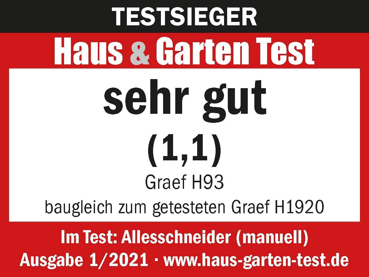 GRAEF Manuale H93 multifunkční ruční kráječ, červený Rasnite a kráječe Naty Shop