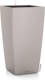 LECHUZA CUBICO Barva 30 břidlicově šedá 13138, 29,5x29,5x56,5 cm