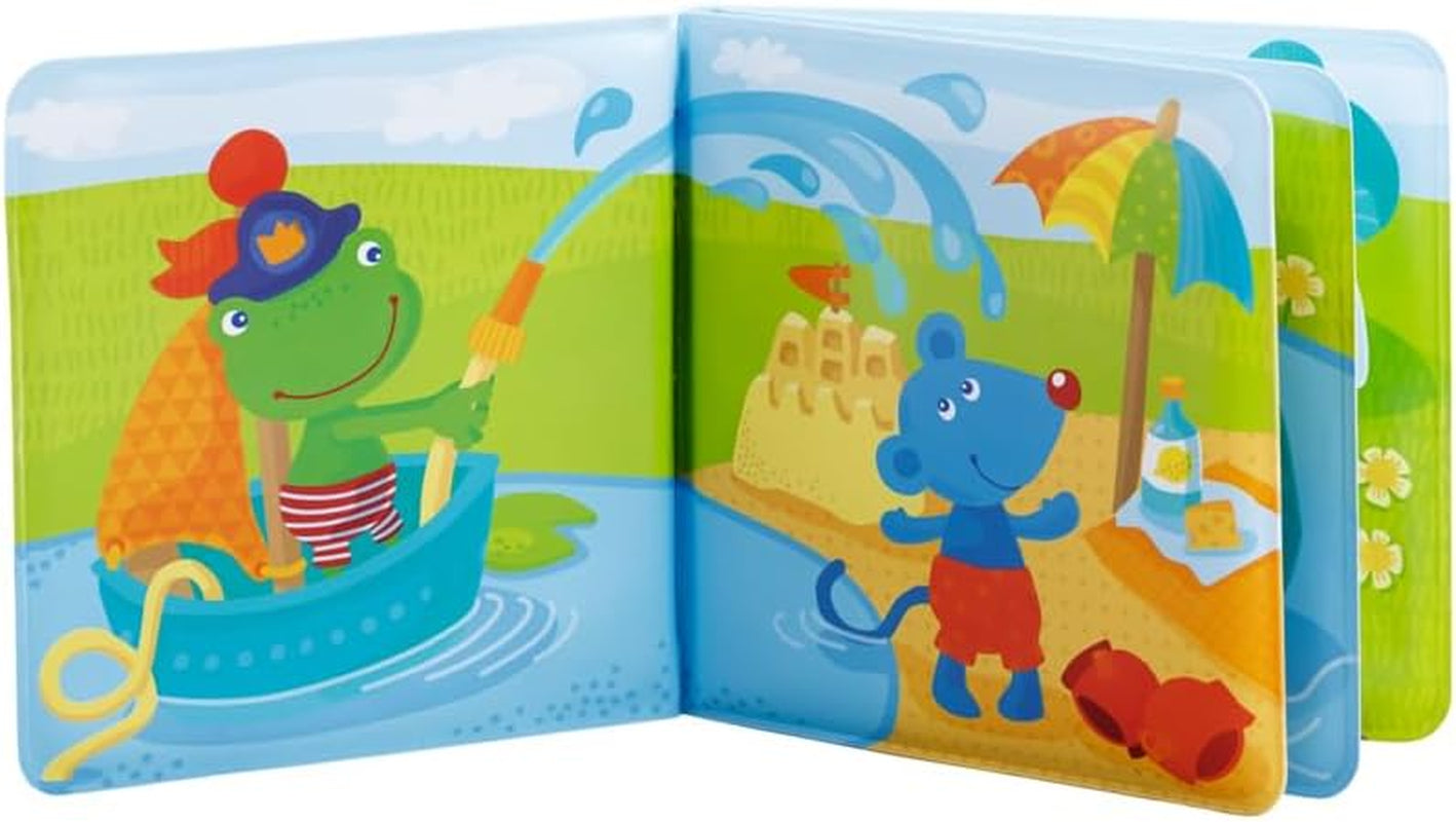 HABA 302634 Captain Frog 2 knížka do vany, hračka pro batolata Baby Toys Naty Shop
