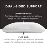 TEMPUR-PEDIC Symphony Polštář Vyrobeno z paměťové pěny, Luxusní, Měkké, Standardní, Bílé Standardní polštáře Naty Shop