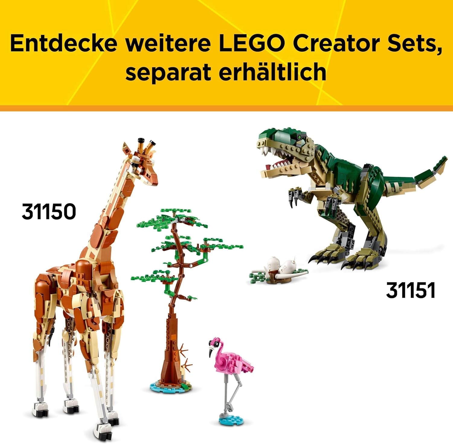 LEGO Creator 3v1 Zelený drak - Hračka - Promění se v mořského hada nebo Fénixe - Stavebnice zvířátek pro děti - Dárek pro chlapce a dívky od 9 let 31161 Stavebnice Besuche den LEGO-Store