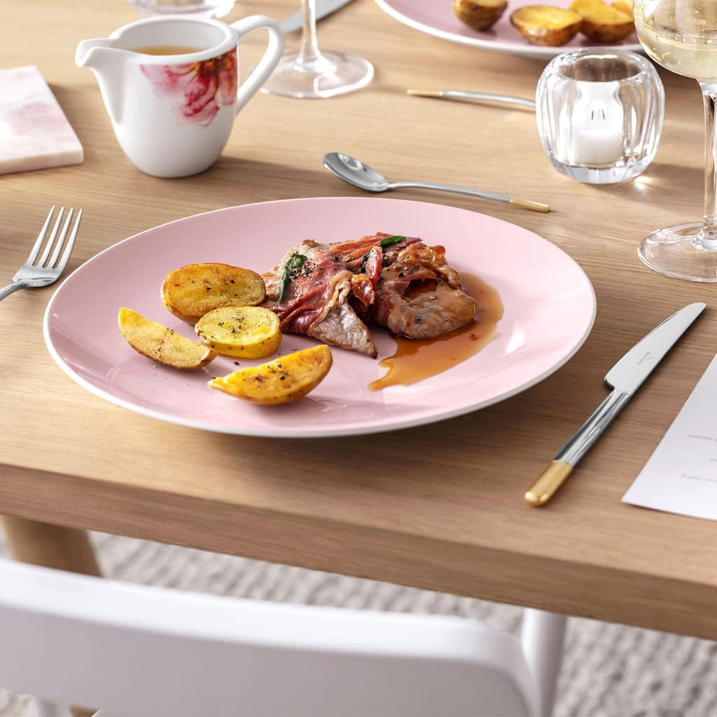 Villeroy & Boch - Hrnek na mléko z růžové zahrady, 280 ml, prémiový porcelán, bílá/růžová