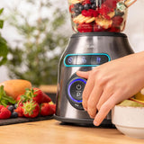 Stojanový mixér Cecotec Power Black Titanium 2200MAX Smooth, 2200 W Maximale Leistung, 6 klingen Aus Edelstahl, Ice-Crush-Funktion, Turbo- Und Smoothie-Funktion, Autoclean-Funktion Kitchen Naty Shop