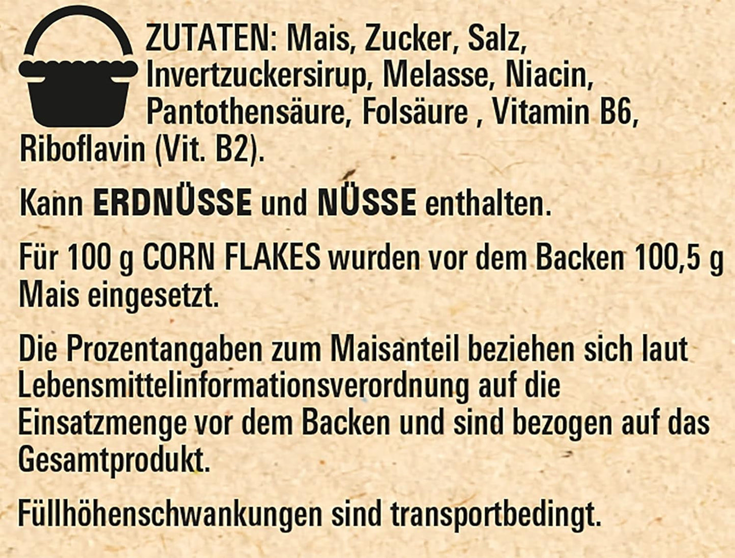 Nestlé Cereals Corn Flakes, Classic Corn Flakes, Bezlepkové, Balení 1 ks (1 x 375 g)