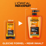 L'Oréal Men Expert XXXL Sprchový gel a šampon pro muže, 1 litr Naty Shop