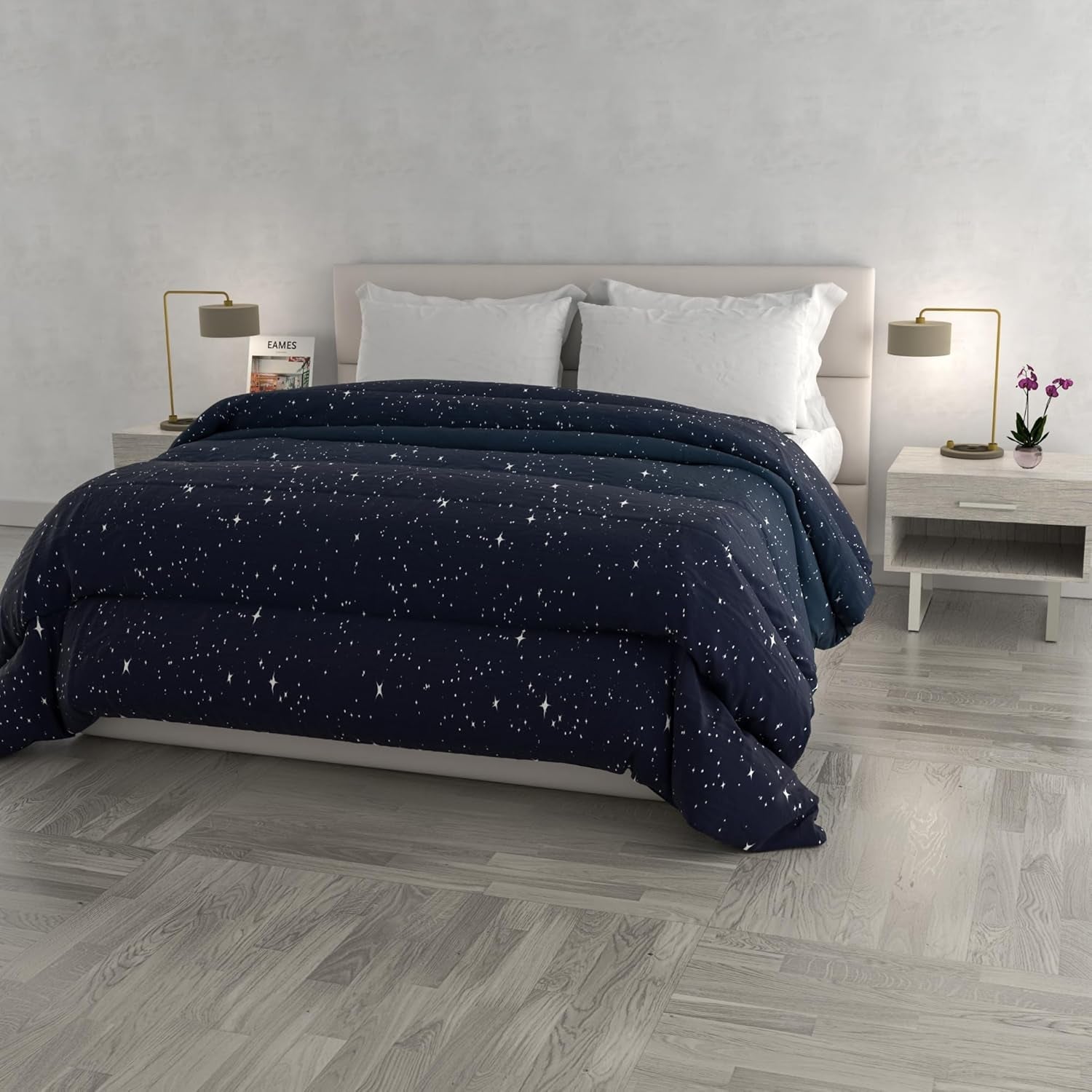 Módní zimní přikrývka, Florence, 260X260Cm Peřiny a přikrývky Naty Shop Stars 260X260Cm