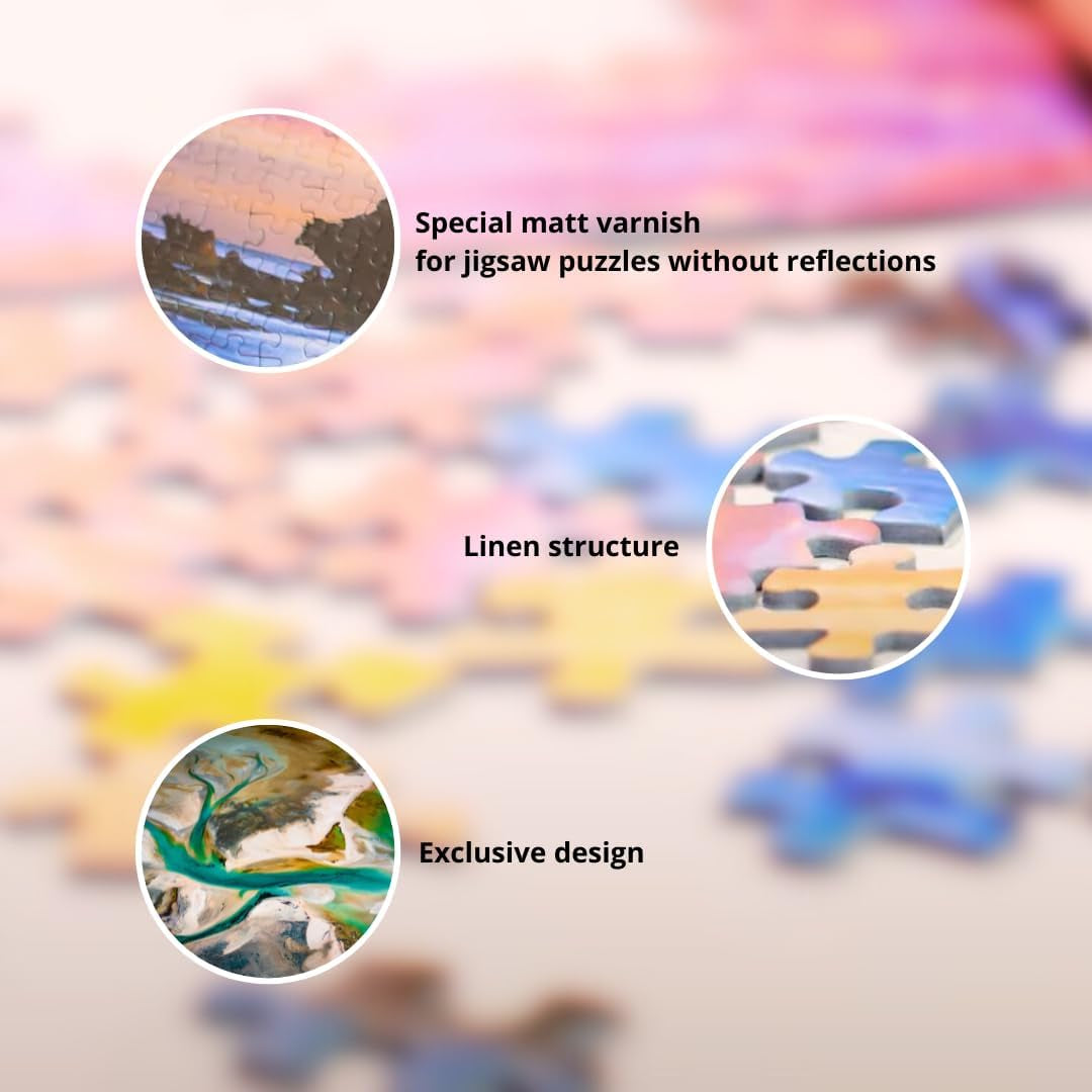 Schmidt Spiele Plážový domek, skládačka 1 000 dílků Puzzle Naty Shop