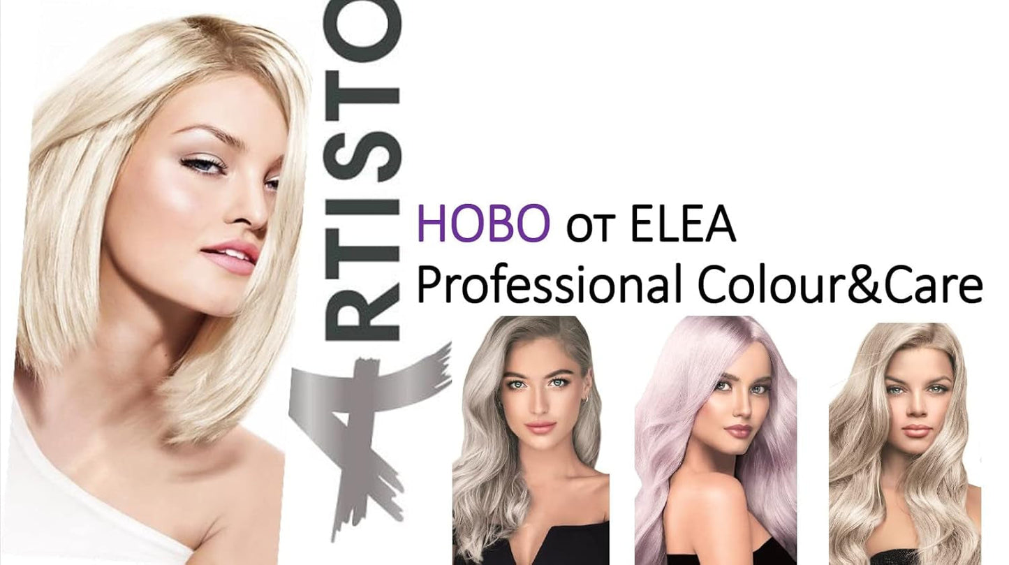 Color & Care permanentní barva na vlasy 120ml, profesionální výsledek, krycí šediny, obohaceno o komplexy olejové péče-Dlouhotrvající barva na vlasy (10,1 Super světlá popelavá blond) Barva na vlasy Naty Shop