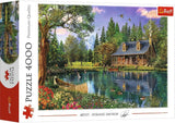 Trefl, 45005 Puzzle, Odpolední idylka, 4000 dílků, Premium kvalita, Pro děti od 14 let Puzzle Naty Shop Classic