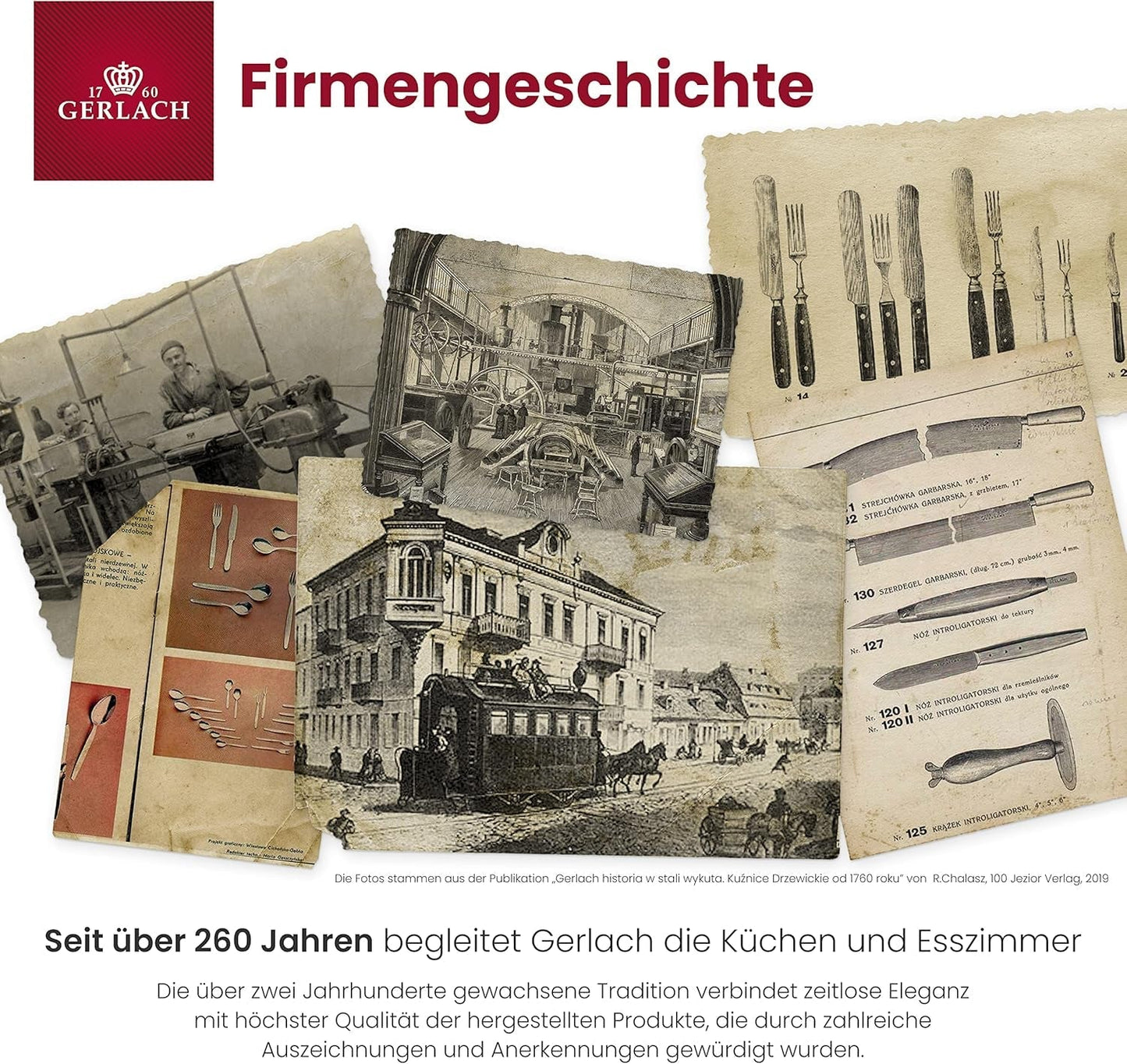 Gerlach Flow Besteck-Set 6 Personen Spülmaschinenfest Essbesteck Besteck Aus Edelstahl Messer Gabel Löffel Teelöffel Tafelbesteck Rostfrei 24 Stk, Silberglänzend Kitchen Naty Shop