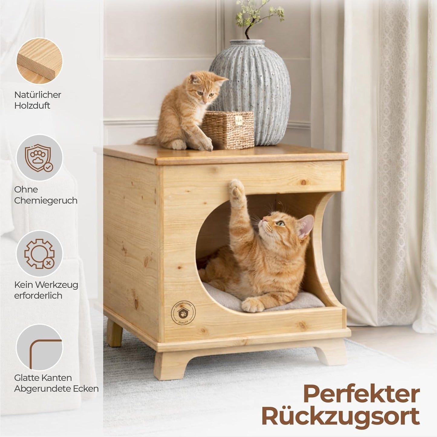 Deky a nábytek, Domácí mazlíčci, Jeskyně a domy, Kočky, Pelechy pro kočky, Kočky - pelíšky, matrace