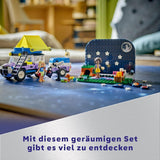 Stavebnice LEGO Friends Stargazer Camping Vehicle s terénním vozidlem a dalekohledem, dárek pro dívky a chlapce od 7 let, obsahuje figurky na hraní Nova, Aliya a pes 42603 Stavebnice Besuche den LEGO-Store