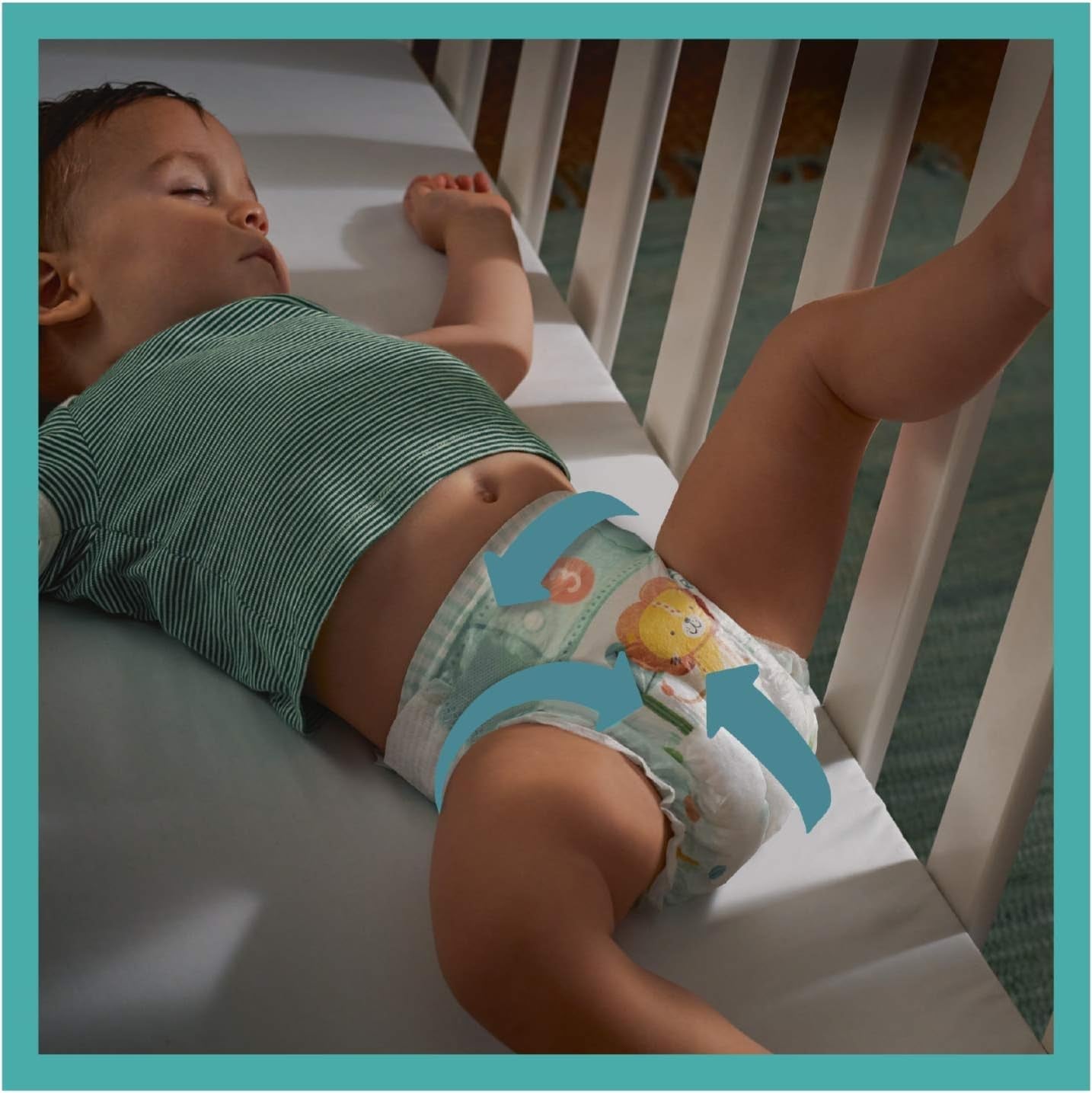 Plenky Pampers pro miminka vel. 5 (11-16 kg), 24 kusů, ochrana proti protečení až 12 hodin