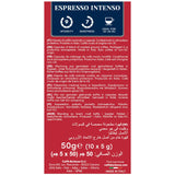 Caffe Borbone Espresso Síla 9/10 Nespresso kompatibilní s 10 kávovými kapslemi