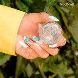 NÉONAIL Nagel Stempel Mit Schaber - Nägel Selber Machen - Razítko na nehty - Nageldesign Für Nagel Schablone - Francouzské nehty Stempel - Silikon Nagelstempel