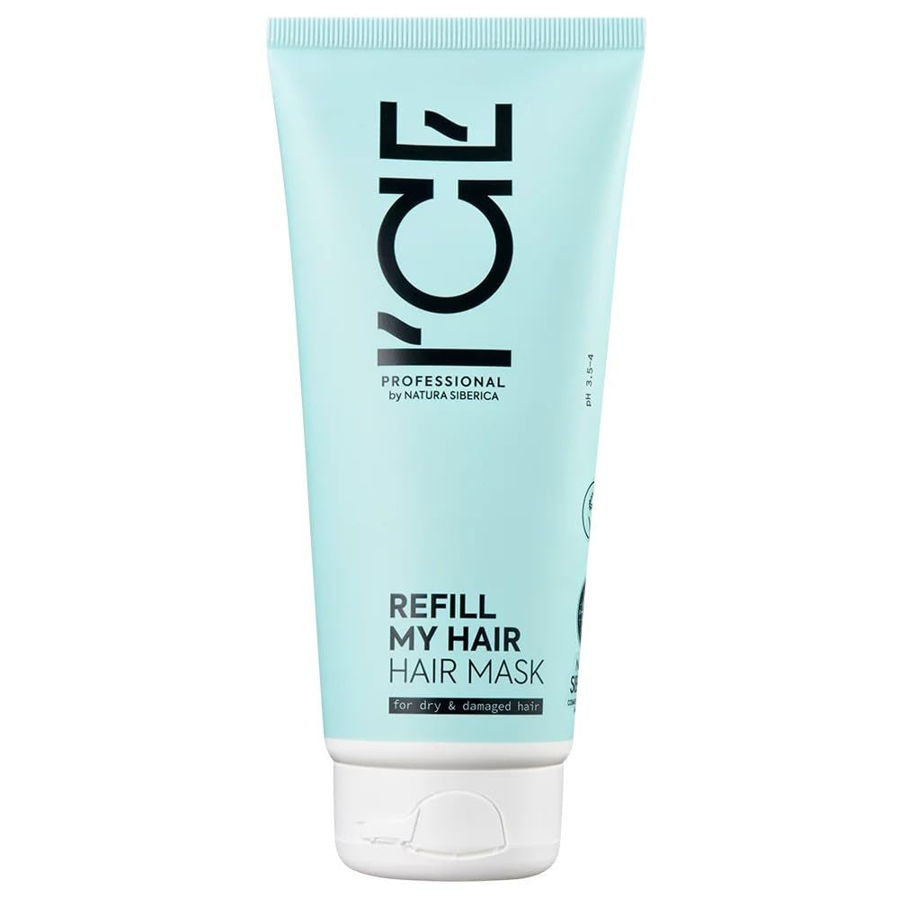 NATURA SIBERICA ICE Refill My Hair Mascarilla Caplar Cabello SECO 200 ml Maska na vlasy Naty Shop Výchozí název