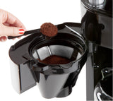 Kávovar DOMO DO721K "Grind and Brew" - Funkce Bean-to-Cup - LCD displej - Pro mletou kávu nebo celá zrna - 1,5 l