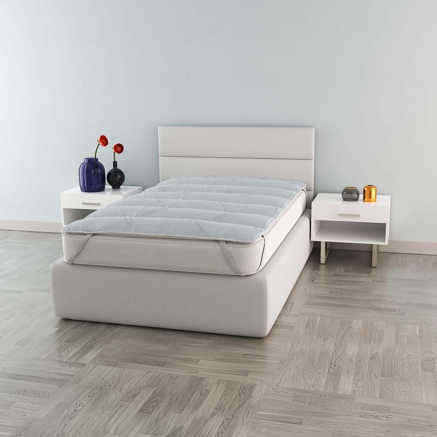 MB Home Italia, Topper, Thermocontrol, Double 160X195 Cm Peřiny a přikrývky Naty Shop Small double 120X195 Cm Biokeramic