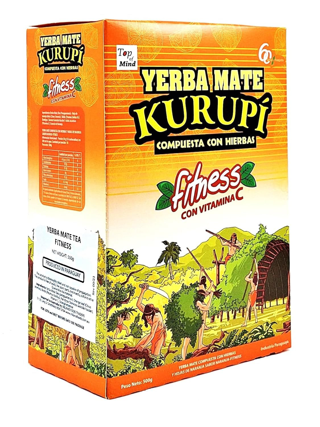 Yerba Mate čaj 500G |  Fitness 500G | Bylinný čaj Yerba maté