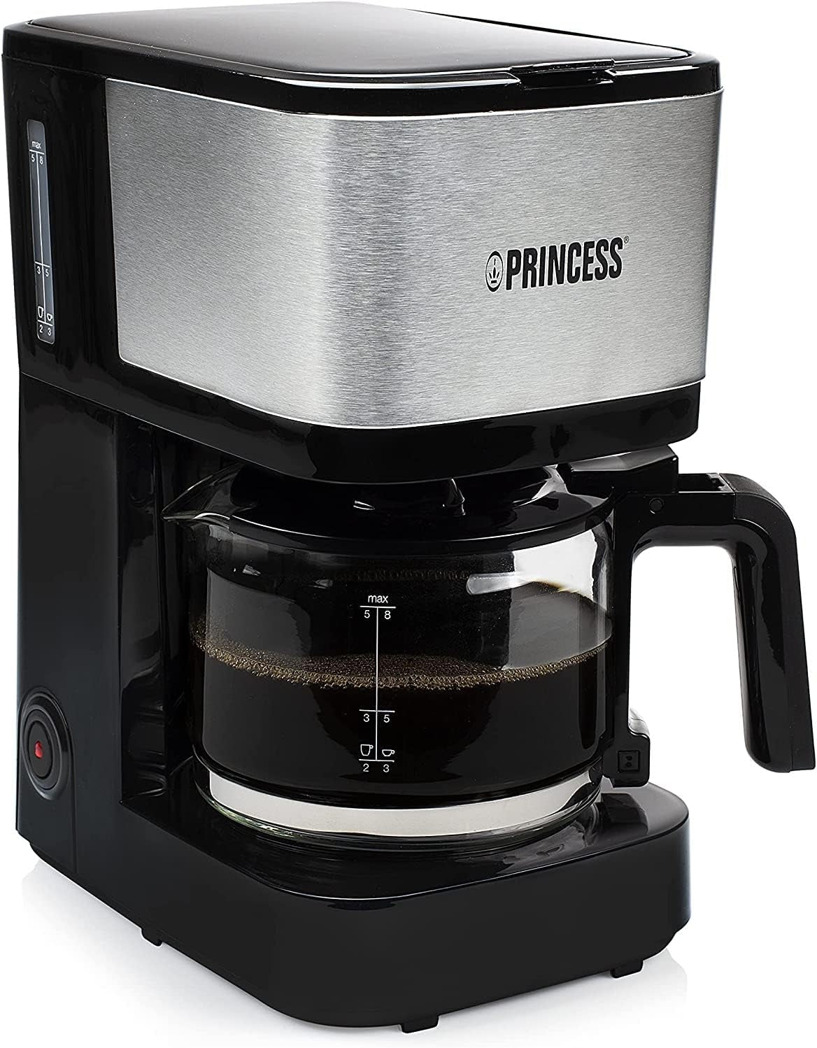 Princess Espressor 249452 – pro kapsle Nespresso™, Dolce Gusto a ESE – 19 bar italské čerpadlo – 0,6 l – 1450 W