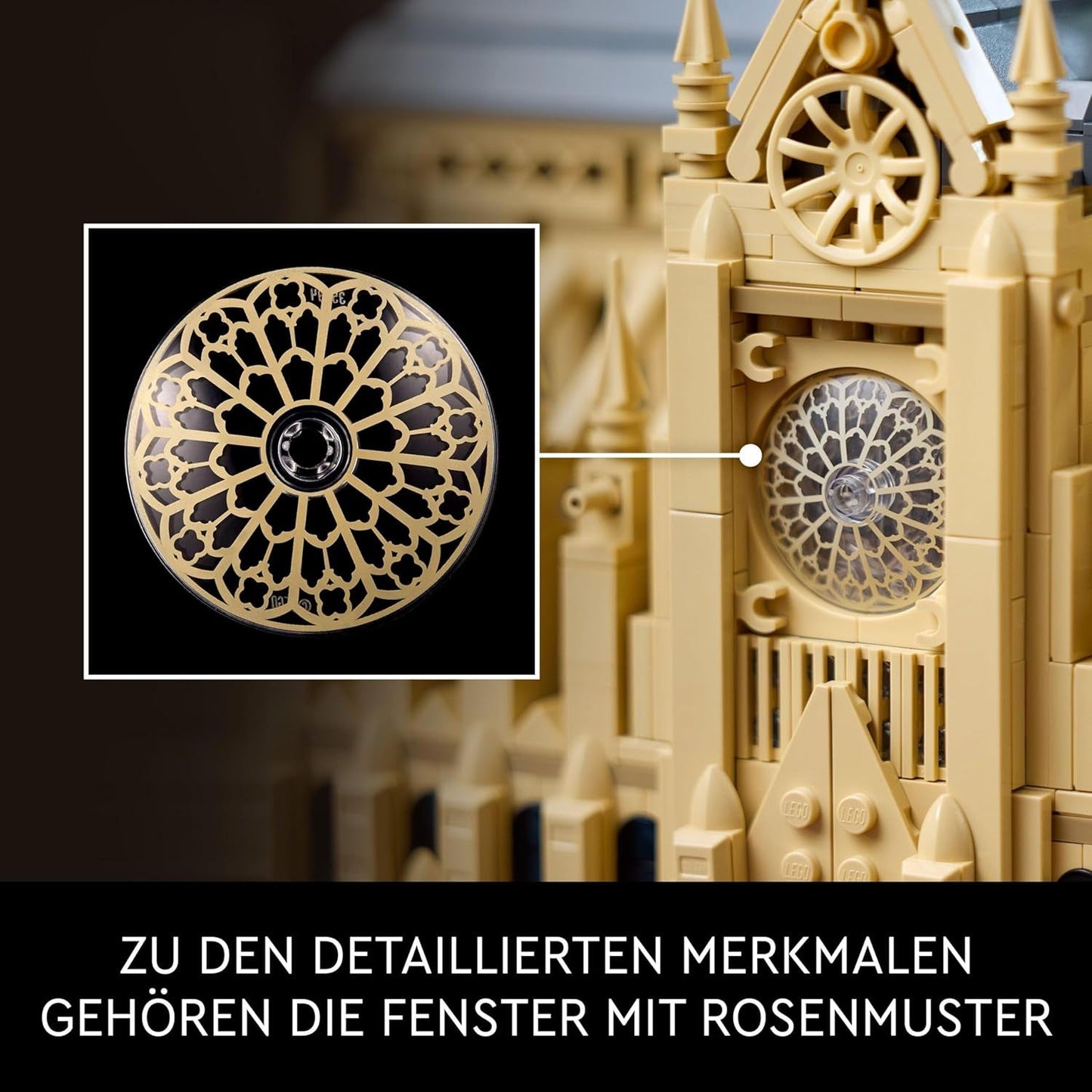 LEGO Architecture Notre-Dame De Paris, Sběratelství pro dospělé, Suvenýr Francie, Dárek pro ženy, muže, světoběžníky a všechny nadšence historie, Architektonický model 21061 Stavebnice Besuche den LEGO-Store