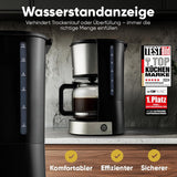 Kávovar na espresso s filtrem Clatronic® | na 12-14 šálků | Kávovar na espresso s filtrem | Pouzdro z nerezové oceli | Proti kapání | Espresso | Kávovar na espresso s filtrem | 800W | KA 3808
