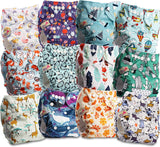 Littles a Bloomz FLP2-0406 Standard Clip opakovaně použitelná plena, 4 plenky