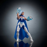 Masters of the Universe Origins Kolekce akční figurky Cartoon Frosta, asi 14 cm vysoká, z televizního seriálu z 80. let minulého století, princezna moci s ledovou silou, detailní design a plášť, akční figurky JBM87 Naty Shop