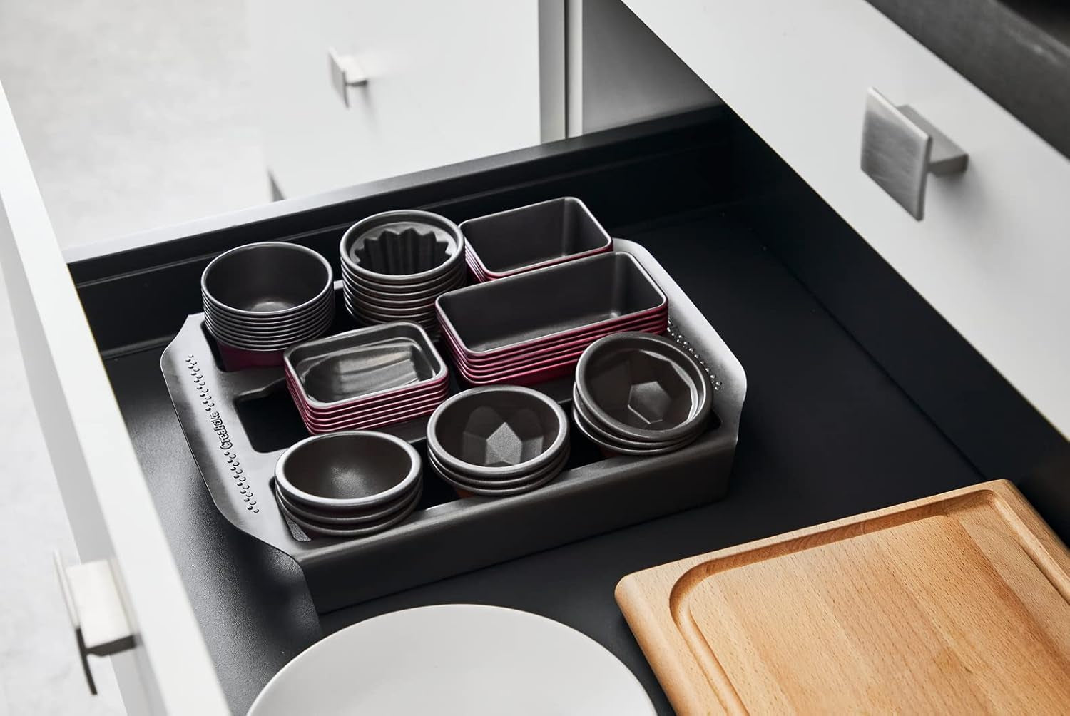 Tefal Creabake J3040104 Kuchenform, 9 Mulden, Antihaftbeschichtung, Austauschbar, Perfektes Backen, Kreative Und Leckere Rezepte, Nicht Compaible Mit Cake Factory, Creabake formy a plechy Naty Shop