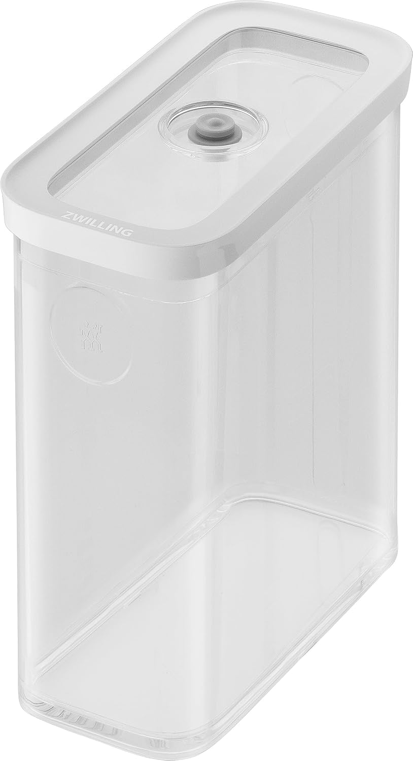 Box ZWILLING FRESH & SAVE CUBE, velikost 2M, modulární a stohovatelný úložný box, hermetický a vyprázdnitelný úložný prostor, lze mýt v myčce, průhledné boxy na potraviny Naty Shop 3M