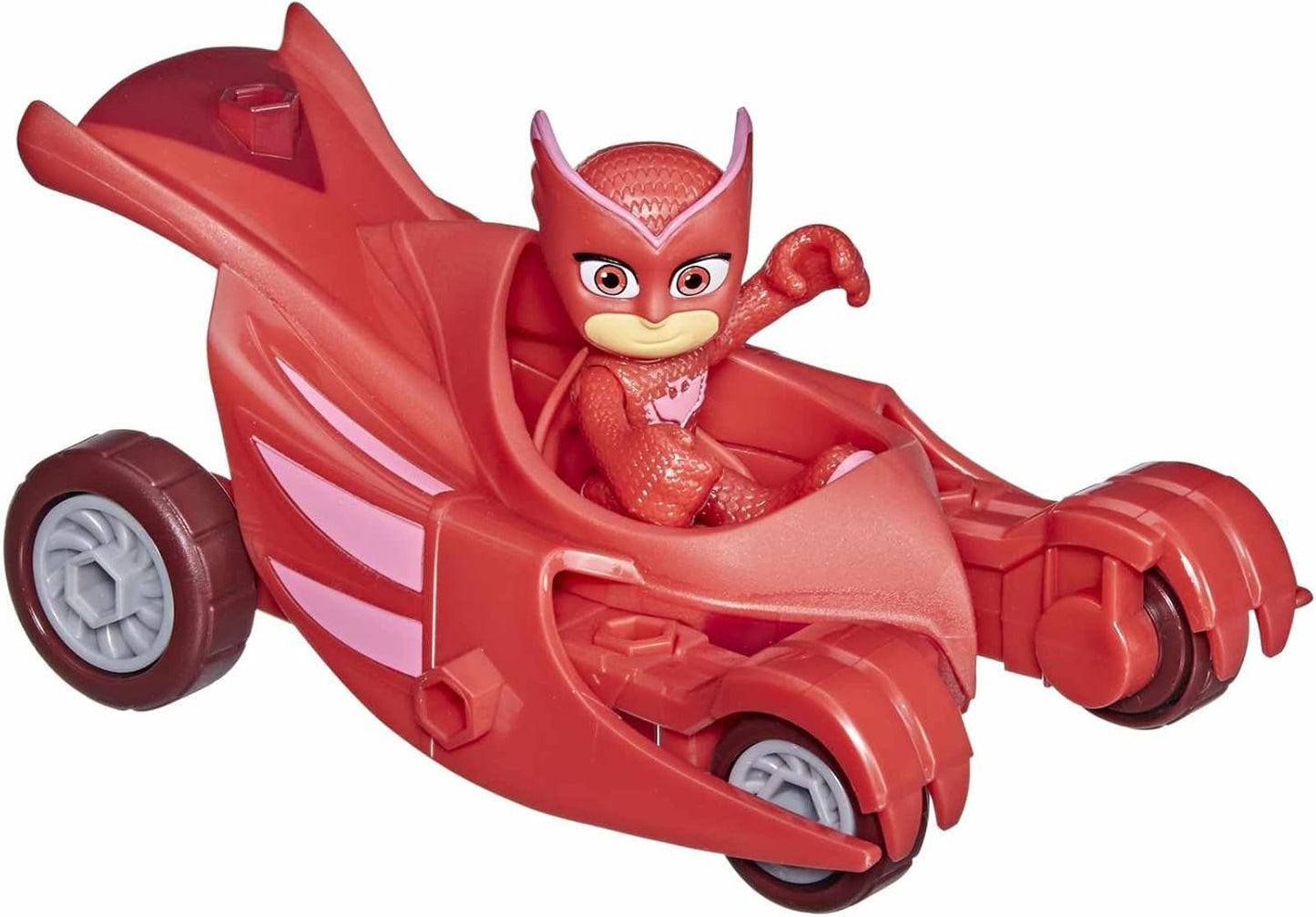PJ Masks Owl Glider Předškolní hračka Eulette's Vehicle s Eulettou akční figurkou Pro věk 3+ Recyklovatelné balení Akční figurky Naty Shop Owl Glider