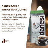 Danesi Decafeinato (bez kofeinu), fazole, 1 balení (1 x 1 kg)