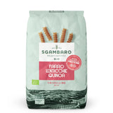 Bio těstoviny Trivelline N.47 - 500g se špaldovou moukou, čočkovou moukou a quinoa moukou - Bohaté na bílkoviny, zdroj vlákniny a bílkovin