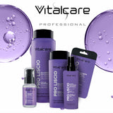 | PRO Smooth - Disciplinární maska ​​na vlasy pro kudrnaté, nepoddajné a obtížně narovnávatelné vlasy s keratinem a avokádovým olejem, 25 ml Naty Shop maska ​​na vlasy