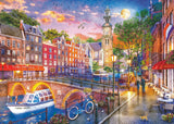 Ravensburger Puzzle 12000884 Sunset Amsterdam - 1000dílné puzzle pro dospělé ve věku 14+ Puzzle Naty Shop Nový design