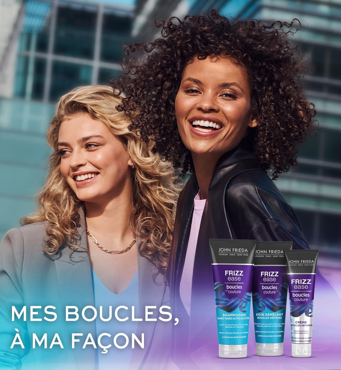 John Frieda Frizz Ease vlasový kondicionér pro rozčesávání vlasů, 250 ml Přípravky na rozčesávání vlasů Naty Shop