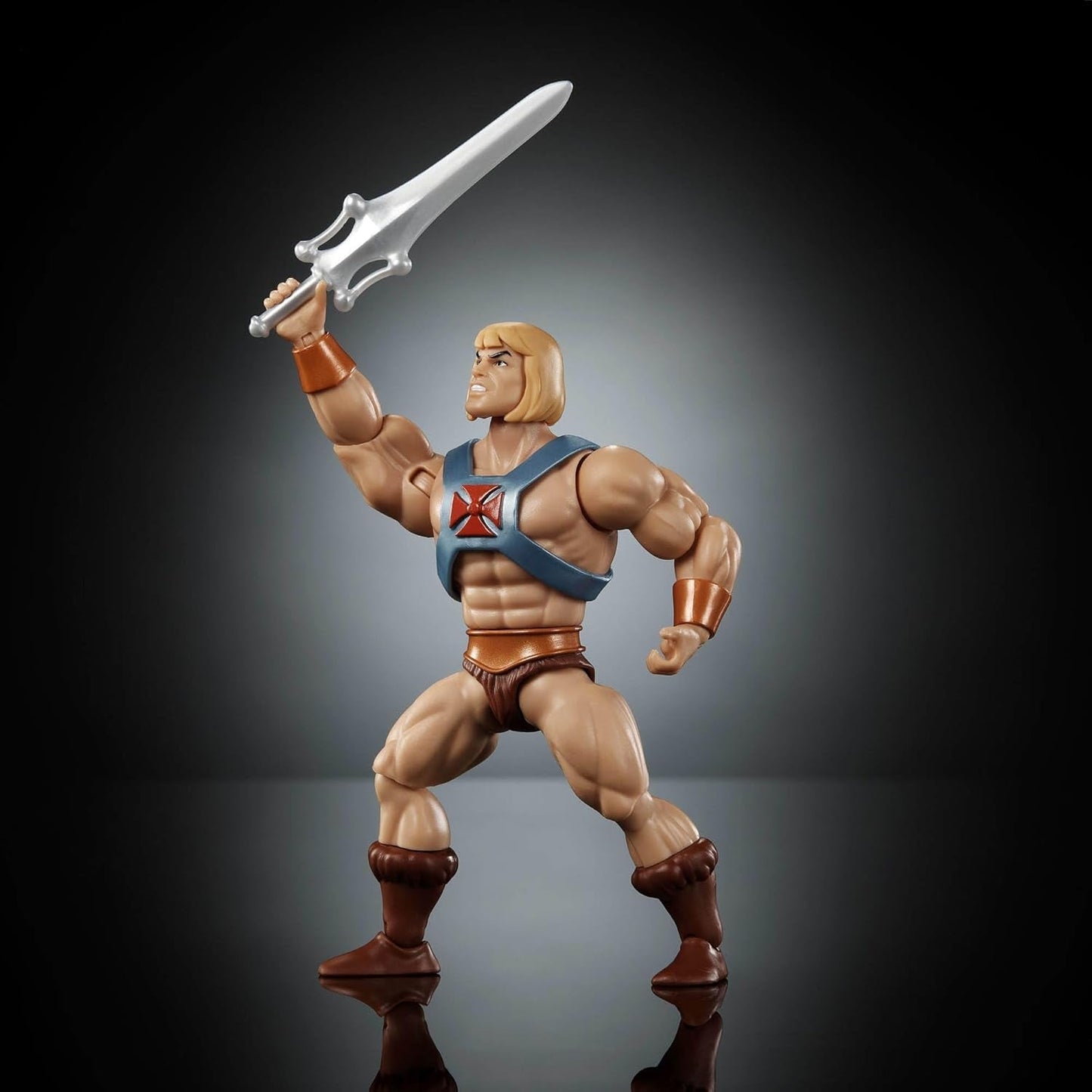 Akční figurka Masters of the Universe Origins Faker z kolekce kreslených filmů, asi 14 cm vysoká, duplikát He-Mana z televizního seriálu z 80. let, detailní design a 16 bodů pohybu, akční figurky JBM82 Naty Shop
