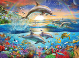 Puzzle Ravensburger pro děti - 12895 Dolphin Paradise - Puzzle pro děti od 9 let, s 300 dílky ve formátu XXL Puzzle Naty Shop Výchozí název