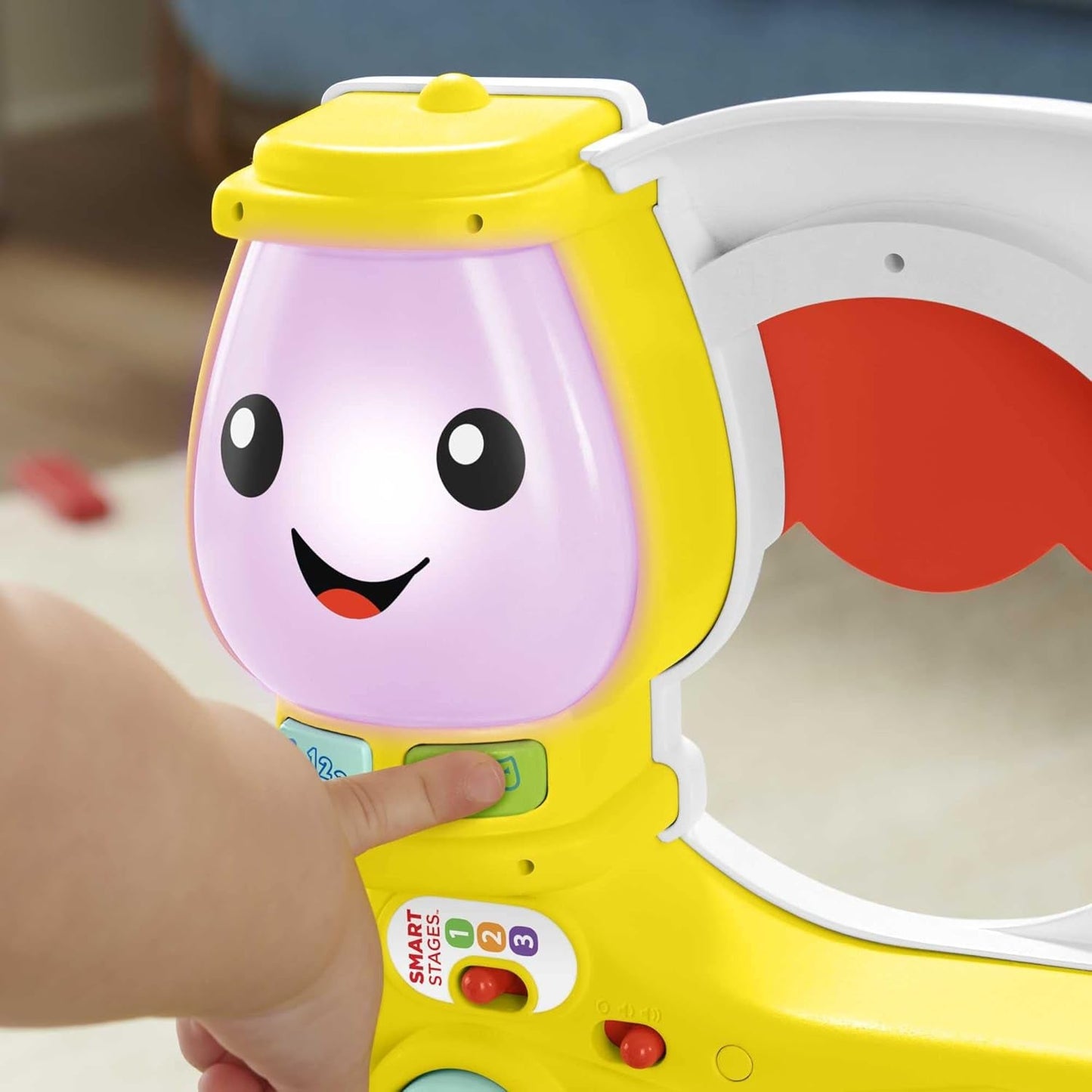 Fisher-Price - Smějte se a učte se Camper 3 v 1 dětská tlačná hračka a centrum hudebních aktivit Hračka pro miminka 9-36 měsíců HCK51 Hračky pro miminka Naty Shop