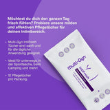 Multi-Gyn Intifresh, intimní ubrousky pro vnější použití, 12 vlhčených ubrousků