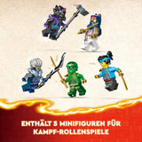 LEGO NINJAGO Egalt Dragon Master, Ninja Set s dračí hračkou a 5 figurkami včetně Lloyda a NYA, Dragon Master, dárek pro chlapce a dívky od 8 let 71809 Stavebnice Beuche den LEGO-Store
