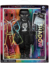Rainbow High Shadow High - REXX McQueen - Módní černá panenka s módním oblečením a více než 10 barevnými doplňky na hraní - Ideální pro sběratele a děti ve věku 4-12 let
