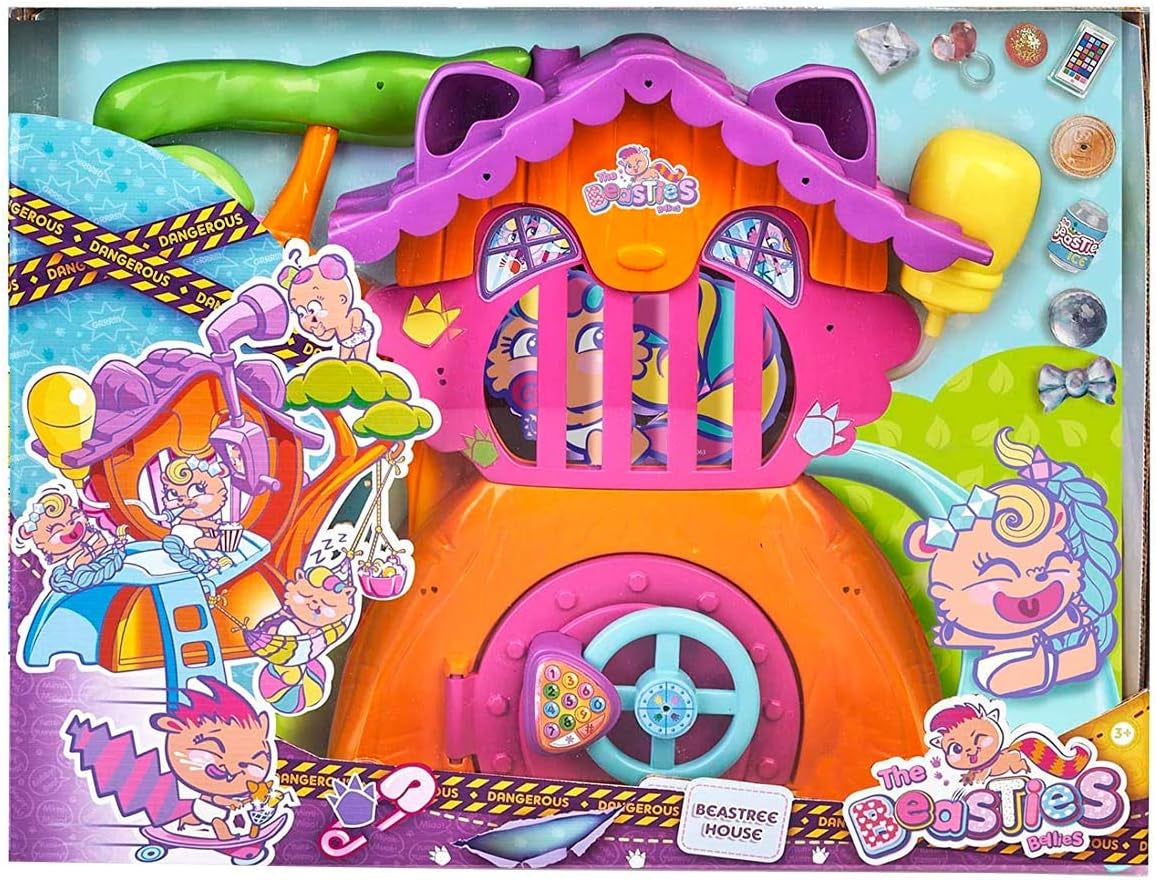 The Bellies from Bellyville - Beetree House, Beasties House Bellies Friends, Doplňky pro panenky, Dárky (Famosa 700015795) Naty Shop Domky pro panenky