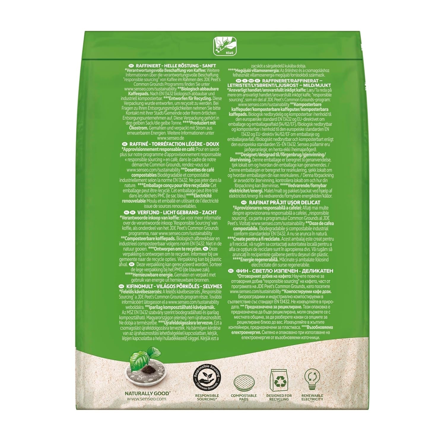 Senseo Pads Mild, Vorratspackung, 5 x 32 Getränke, 160 kaffeepadů